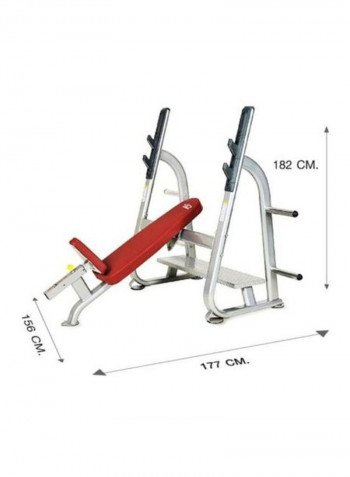 Olympic Inclined Bench 185x156x177cm
