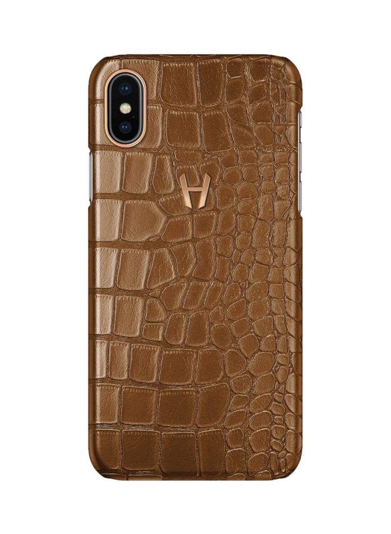 Protective Case Cover For Apple iPhone XS Max Cognac