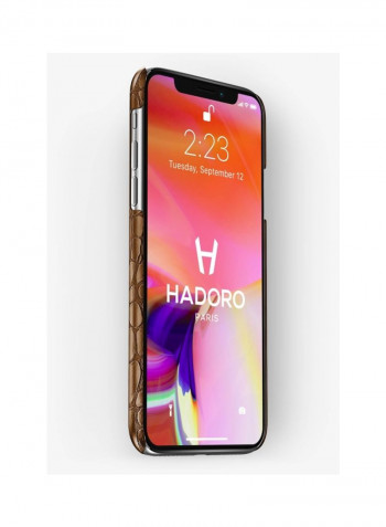 Protective Case Cover For Apple iPhone XS Max Cognac