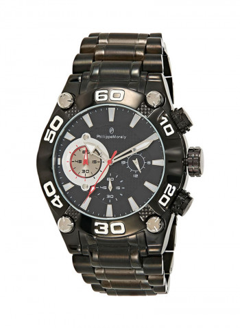 Men's Stainless Steel Chronograph Watch MC1333BBW