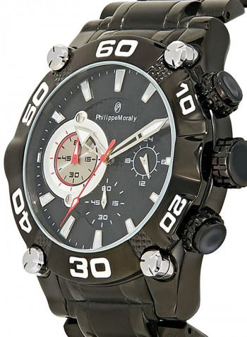 Men's Stainless Steel Chronograph Watch MC1333BBW