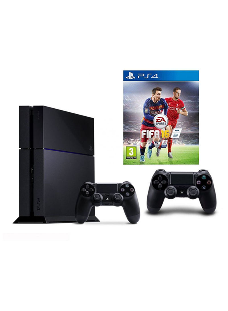 Playstation 4 500GB Console Standard Edition With Extra Controller And FIFA 16