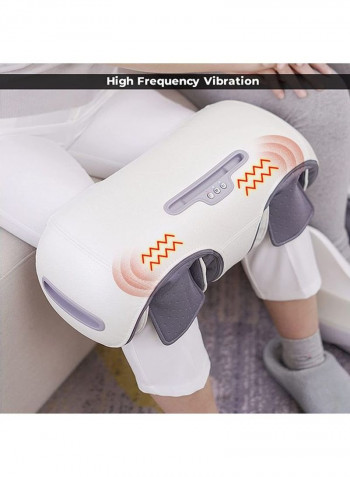Deluxe Foot and Knee Massager Shiatsu Therapy Machine with Heat, Deep Kneading, Compression, Relieve Pain, Improve Circulation