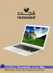 Renewed - Macbook Air A1466 (2014) Laptop With 13-Inch Display, Intel Core i5 Processor/4th GEN/4GB RAM/256GB SSD/1.5GB HD Integrated Graphics Silver