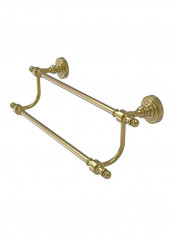 Retro Dot Collection Double Towel Bar Gold 30inch