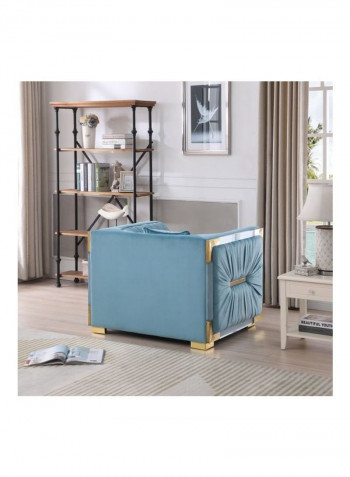 Annalisa 1-Seater Sofa With Cushion Blue 77x114x88cm