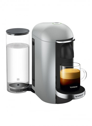 Verto Plus Deluxe Bundle Coffee Machine 1.7L 1300W GCB2-BU-SI Silver/Clear/Black