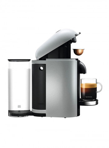 Verto Plus Deluxe Bundle Coffee Machine 1.7L 1300W GCB2-BU-SI Silver/Clear/Black