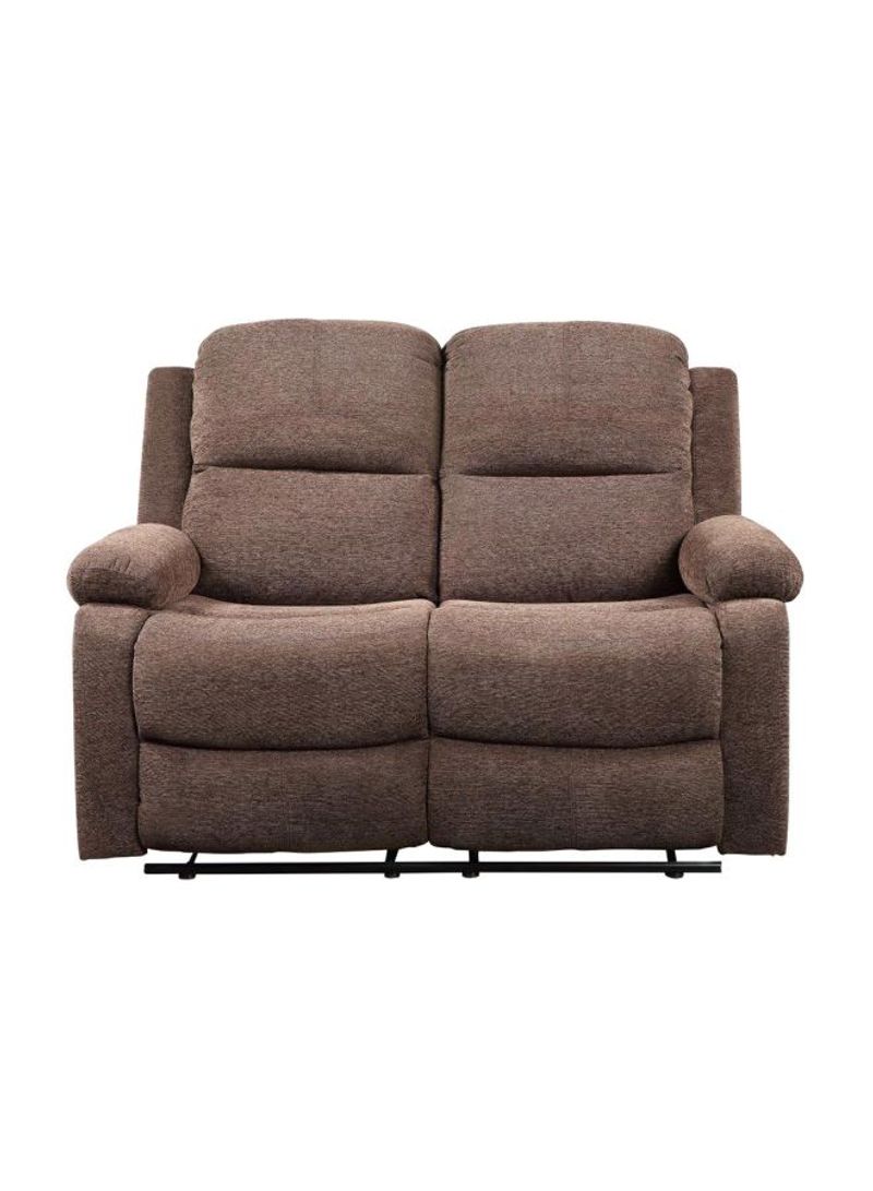 Salvoy 2-Seater Recliners Brown 55.90x40.15x37inch
