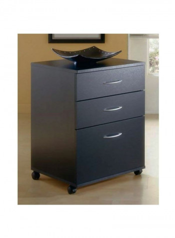 Wooden Cabinet Black