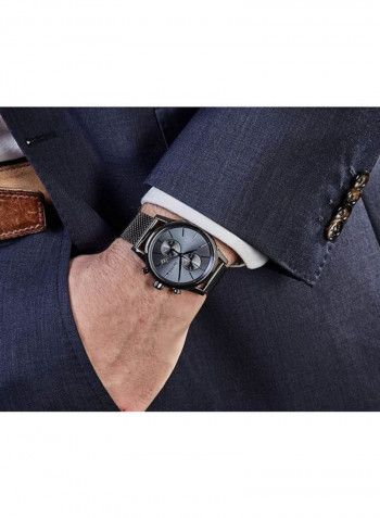 Men's Classic Jet Water Resistant Chronograph Watch 1513677
