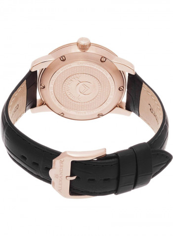 Men's Heroic Macedon Leather Analog Wrist Watch A111-05