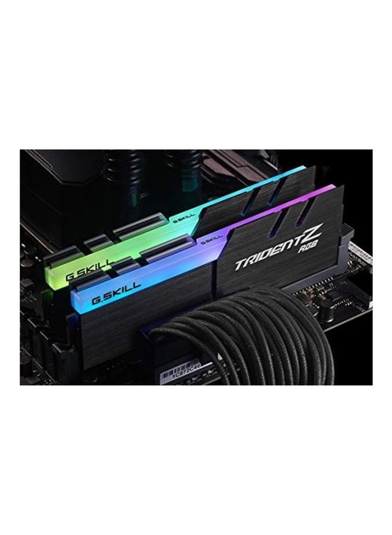 2-Piece Tridentz RGB Pro DDR4 3000 Mhz PC RAM 32GB Multicolour