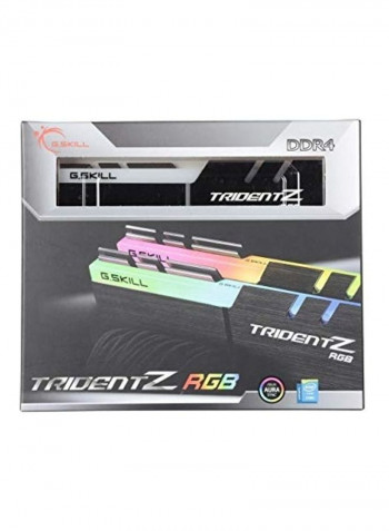 2-Piece Tridentz RGB Pro DDR4 3000 Mhz PC RAM 32GB Multicolour