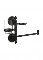 Prestige Regal Collection Organizer Hair Dryer Holder Black