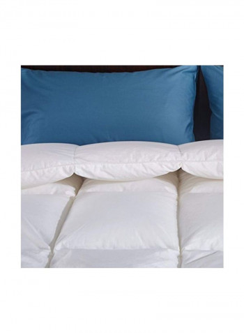 Cotton Comforter White 90x98inch