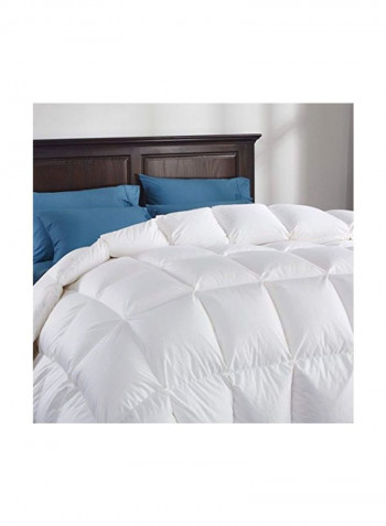 Cotton Comforter White 90x98inch