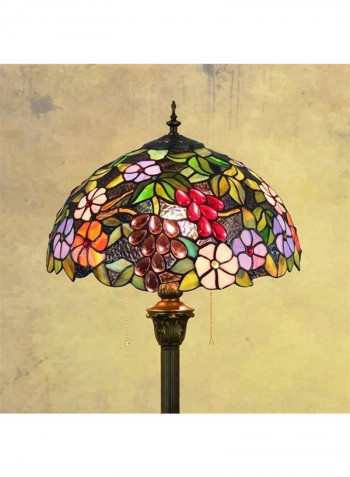 Retro Creative Grape Flower Floor Lamp Multicolour 49 x 49 x 43centimeter