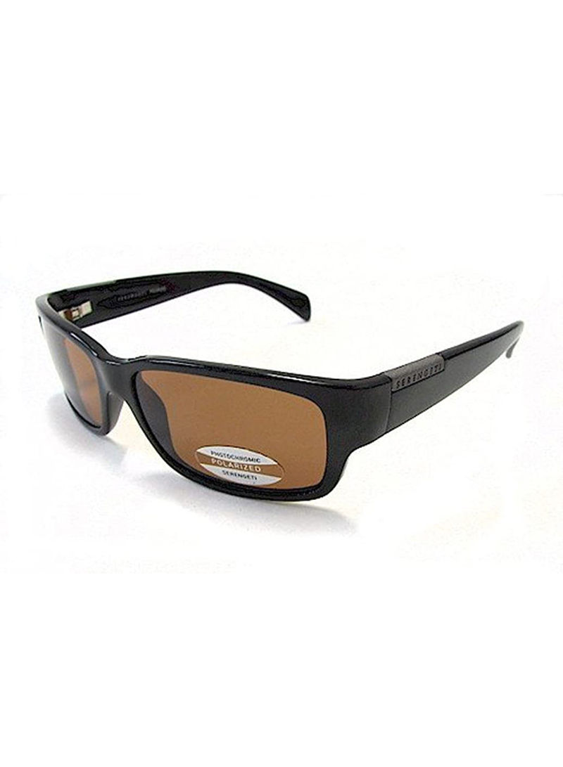 Polarized Merano Shiny Blk Driver Sunglasses