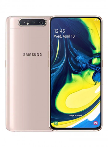 Galaxy A80 Dual SIM Angel Gold 8GB RAM 128GB 4G LTE