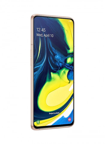 Galaxy A80 Dual SIM Angel Gold 8GB RAM 128GB 4G LTE