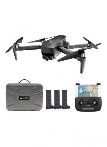 SG906 PRO GPS RC Drone with Camera 4K 5G Wifi 2-axis Gimbal 25mins Flight Time Brushless Quadcopter Follow Me MV Gesture Photo With Portable Case 3 Battery 36.5*11*28cm