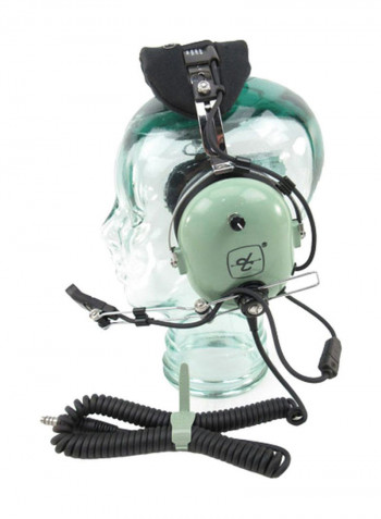 Wired Over-Ear Headphones With Mic Green/Black