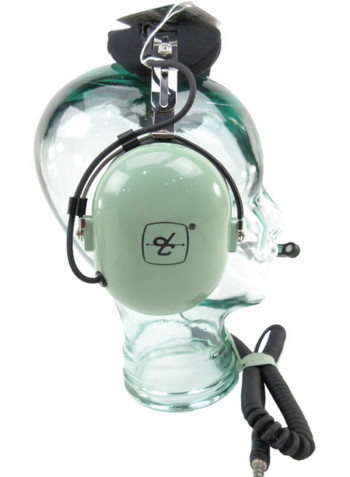 Wired Over-Ear Headphones With Mic Green/Black