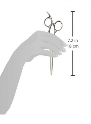 Stone Damascus Shear Silver
