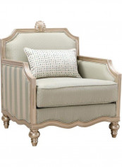 1 Seater Fabric Sofa Grey