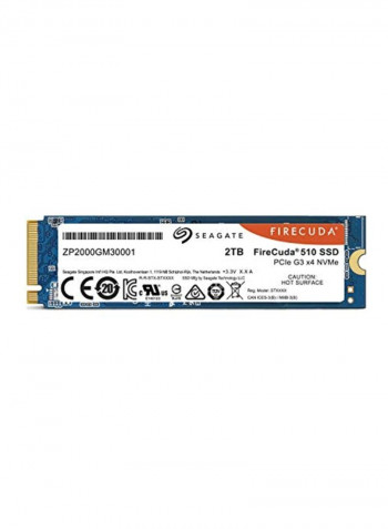 Internal Solid State Drive 2TB Blue