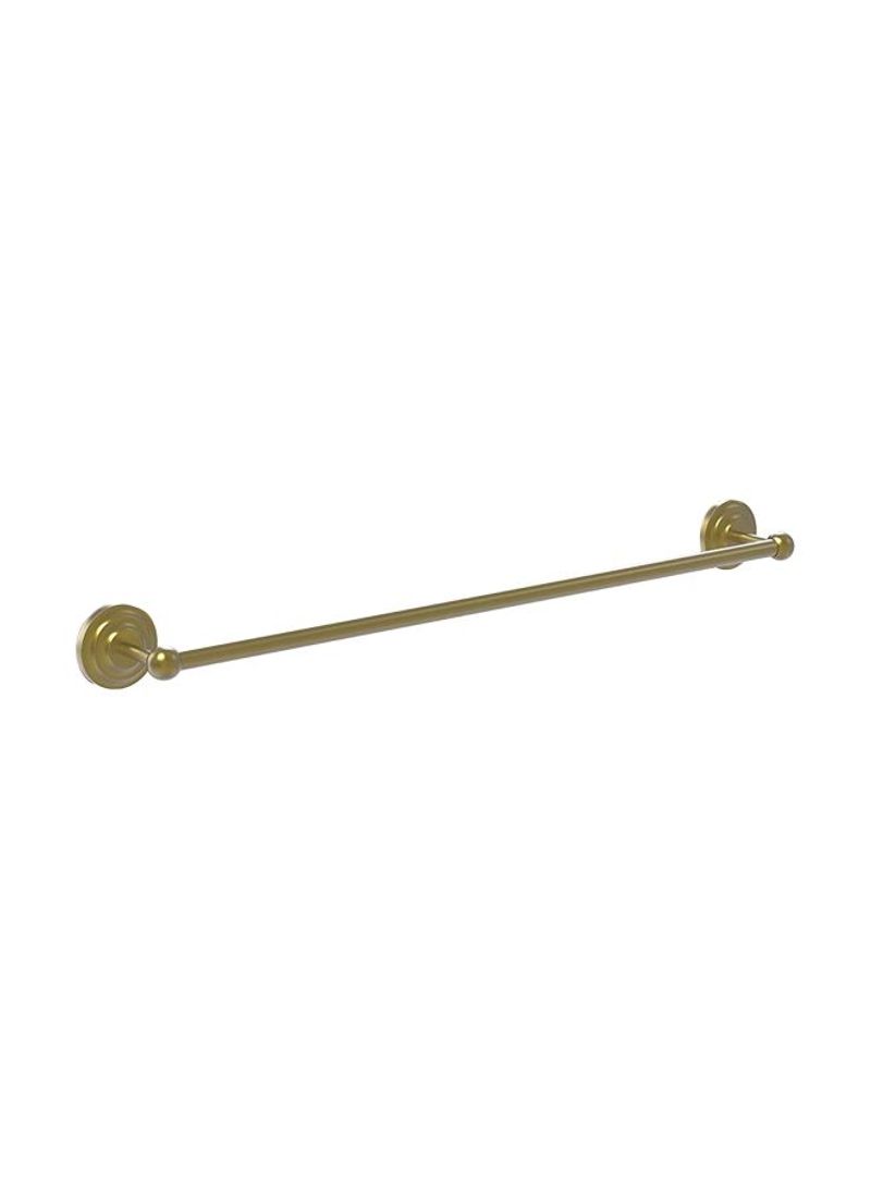 Que Collection Towel Bar Gold 30inch