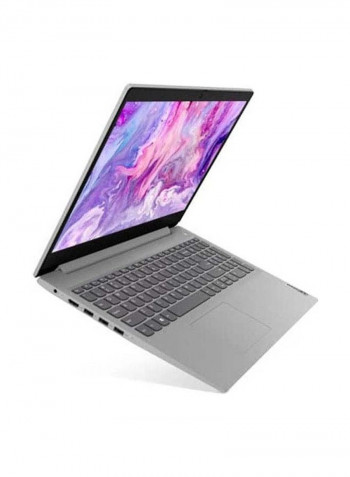IdeaPad 3 15IIL05 Laptop With 15.6-Inch Display, Core i3 1005G1 Processer/4GB RAM/256GB SSD/Intel UHD Graphics Platinum Grey