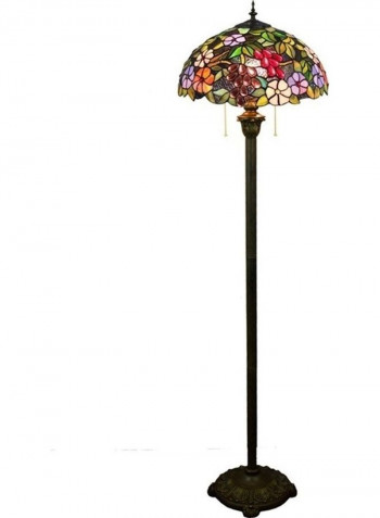 Retro Grape Flower Floor Lamp Multicolour