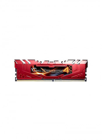 4-Piece DDR4 SDRAM 8GB Red