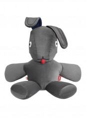 Rabbit Shape Bean Bag For Kids Taupe 180x150x50centimeter