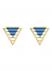 18 Karat Gold Triangle Studs reviews 18 Karat Gold Triangle Studs