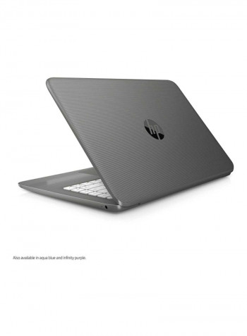Stream-14-cb030nr Laptop With 14-Inch Display, Celeron Processor/4GB RAM/32GB eMMC Flash Drive/Intel GMA 3150 Graphics Smoke Grey