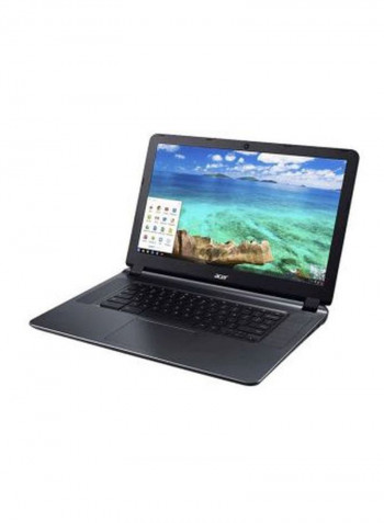 Chromebook 15 Laptop With 15.6-Inch Display, Celeron N3060 Processor/4GB RAM/16GB eMMC Flash Drive/Intel HD Graphics 400 Granite Grey