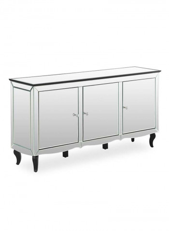 Lyndon Sideboard Silver 160 x 40 x 80cm