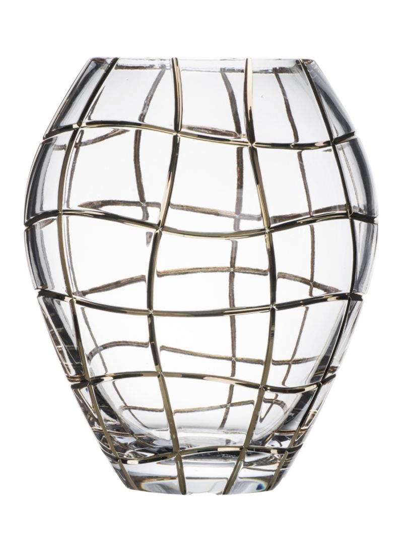 Magic Night Decorative Vase Clear/Gold 256x212millimeter