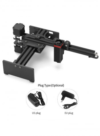 Mini Desktop Laser Engraving Machine Black 43centimeter