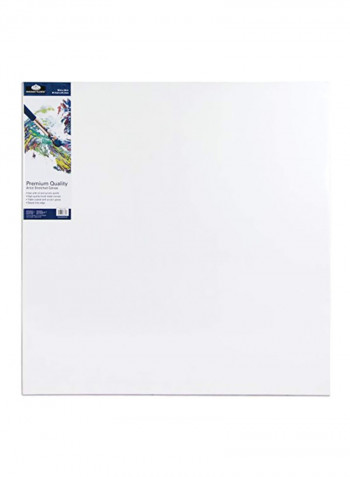 Essentials Premium Stretched Canvas White