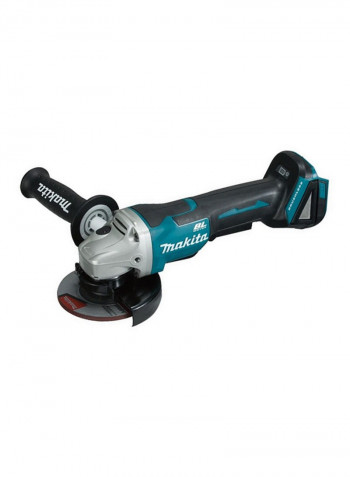 PT Makita Cordless Angle Grinder 115mm 18V 5.0Ah DGA455RTJ Blue/Black/Silver 362x130x145millimeter
