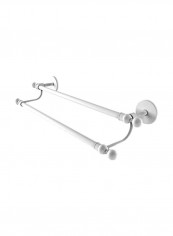 Skyline Collection Double Towel Bar Matte White 36inch