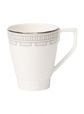 12-Piece La Classica Contura Espresso Cup And Saucer Set White/Grey
