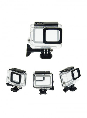 Underwater Protective Housing Case Cover For Canon Clear/Black