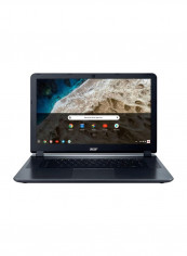 Chromebook 15 Laptop With 15.6-Inch Display, Celeron Processor/4GB RAM/16GB eMMC Flash Drive/Intel HD Graphics 400/Chrome OS Black