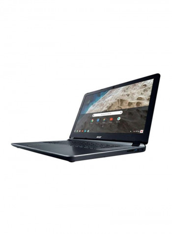 Chromebook 15 Laptop With 15.6-Inch Display, Celeron Processor/4GB RAM/16GB eMMC Flash Drive/Intel HD Graphics 400/Chrome OS Black