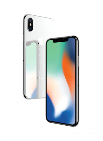 iPhone X With FaceTime Silver 64GB 4G LTE